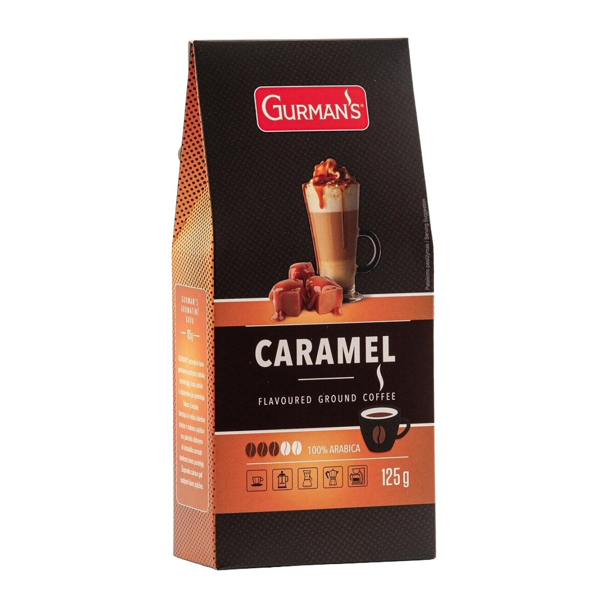 Kawa mielona aromatyzowana Caramel 125 g
