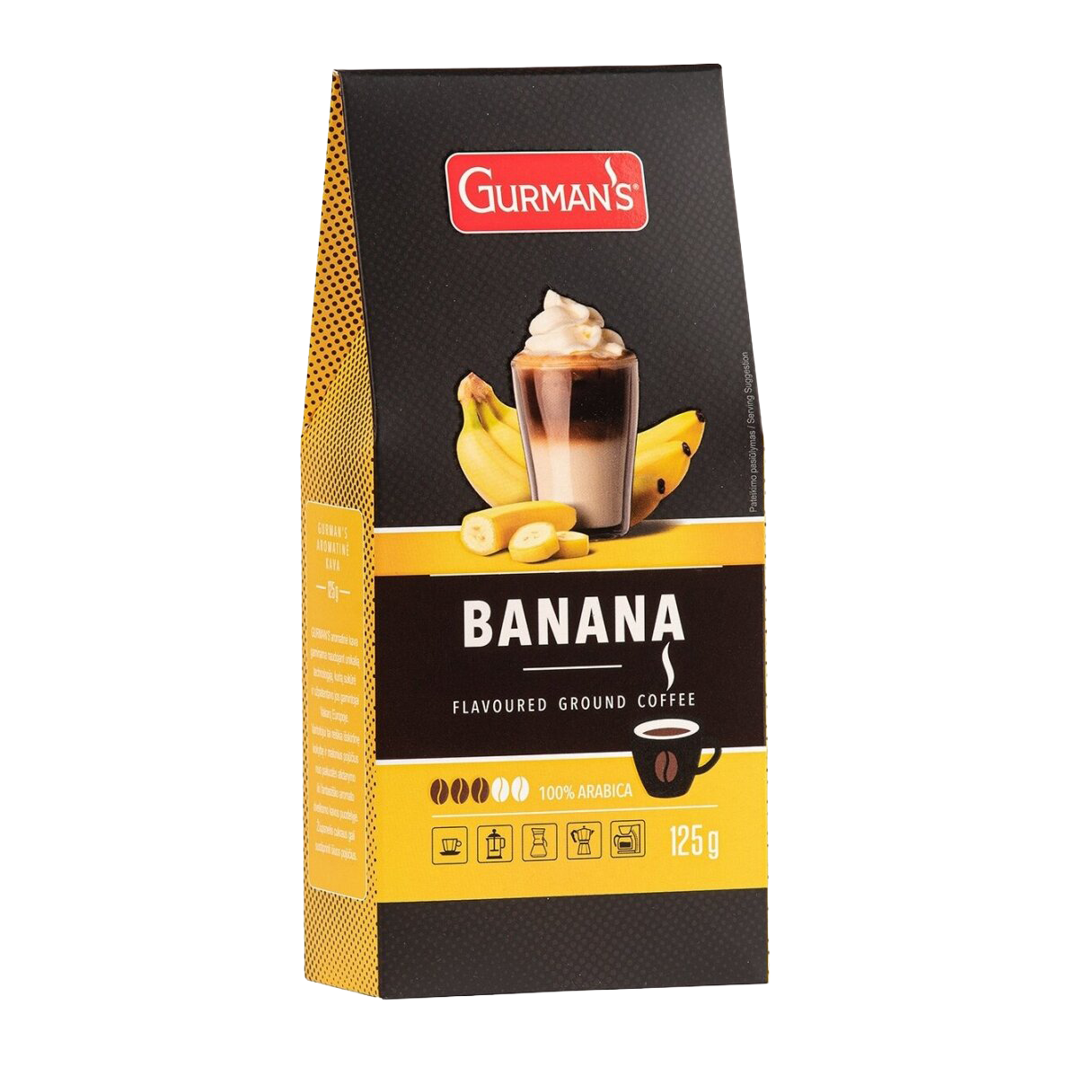 Kawa mielona aromatyzowana Banana 125 g